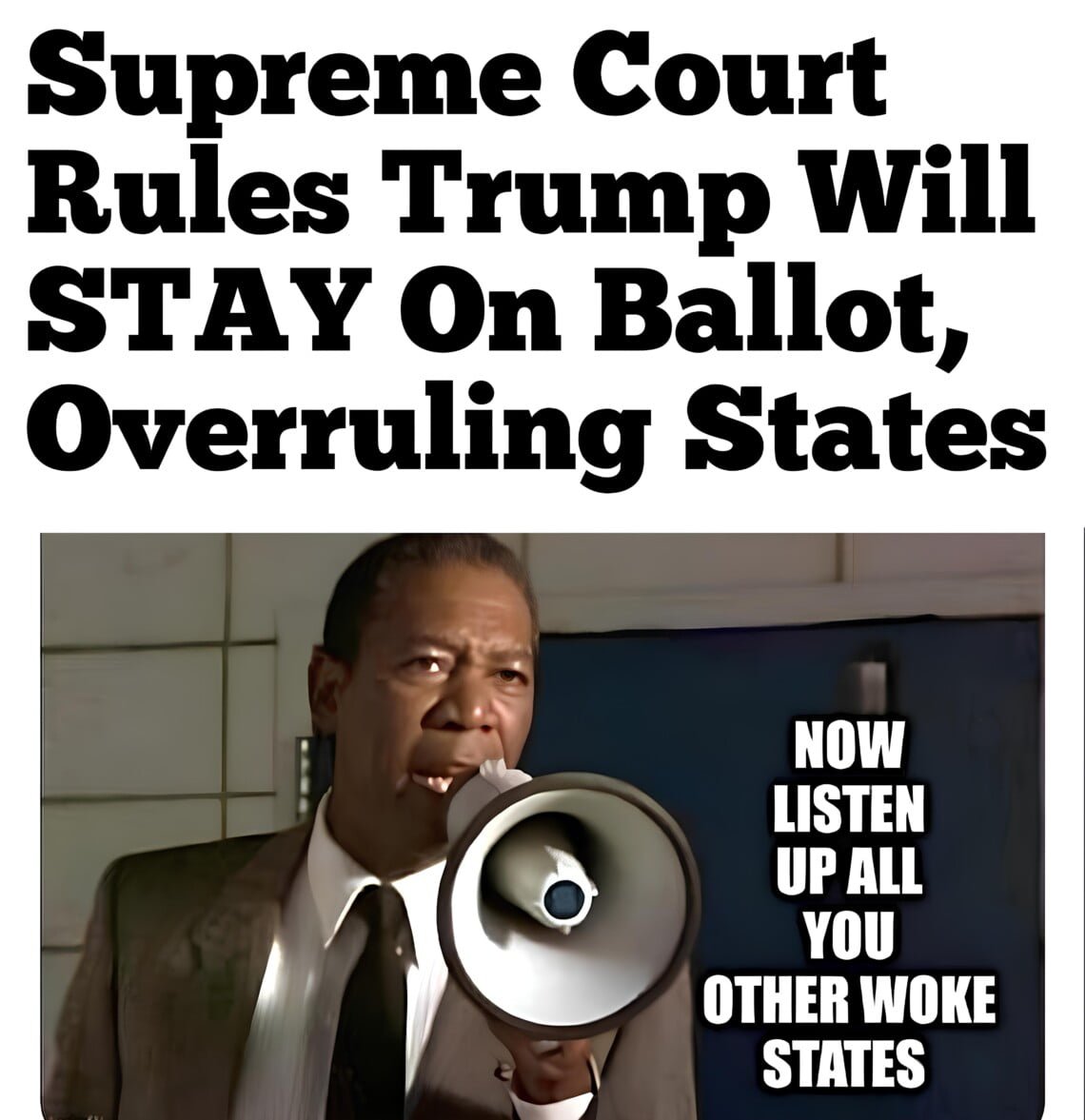 BREAKING: Supreme Court Victory  – Trump REMAINS On Colorado Ballot Despite Democrat’s Push To Oust From 2024 Presidential Race Over January 6